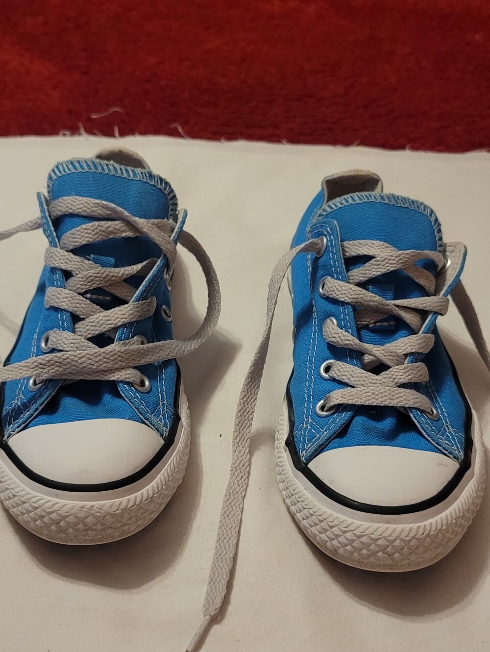 converse blue youths size 1